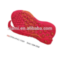 hot sale bright red skidproof soccer shoes tpr outsole sandal